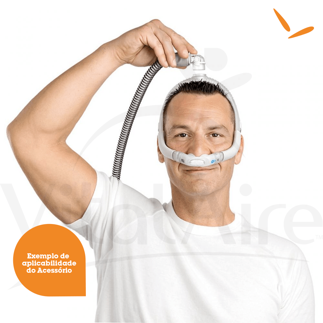 Fixador Original Máscara Nasal E Intranasal Airfit N30i E Airfit P30i Resmed Vitalaire